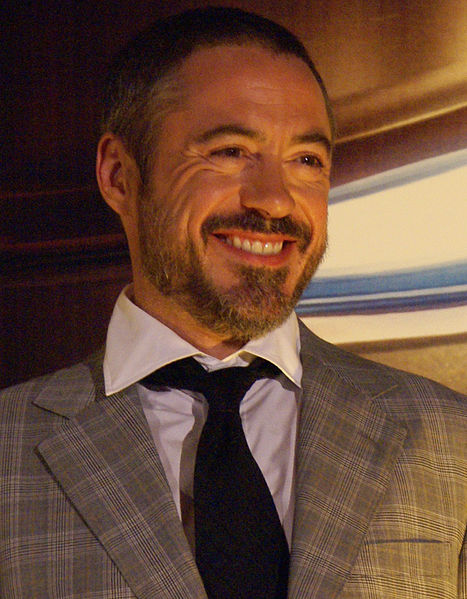 Robert Downey Jr. bei der Iron Man Premiere 2008 in Mexiko